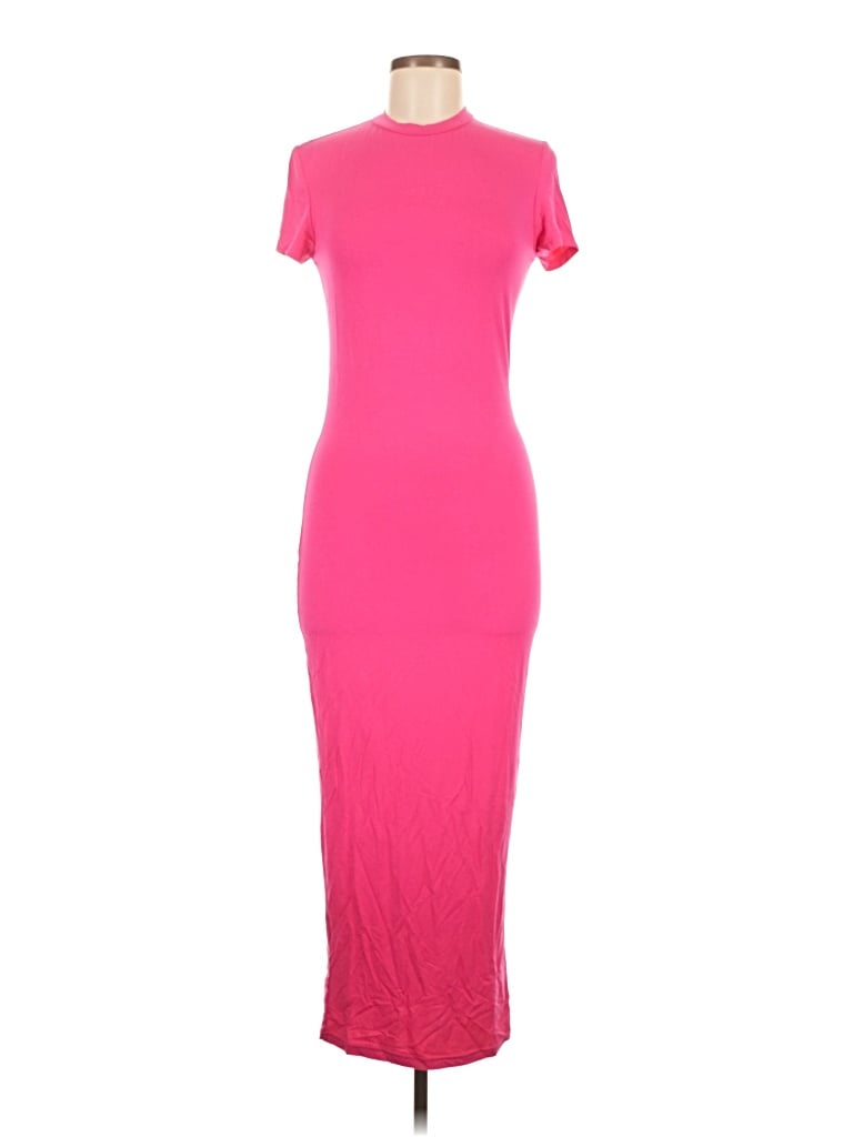 Pre-owned Shein Casual Dress In Pink