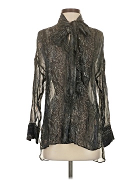 Massimo Dutti Long Sleeve Blouse