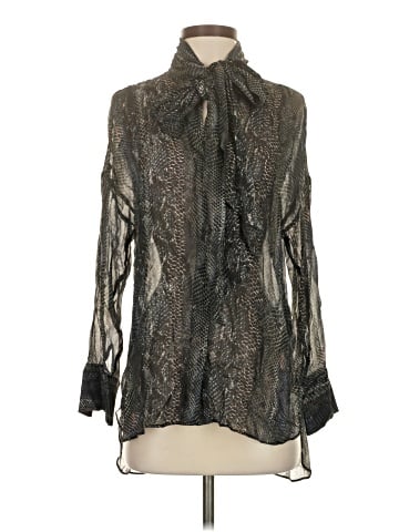 Massimo Dutti Long Sleeve Blouse (view 1)