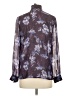 Jay Godfrey 100% Polyester Purple Long Sleeve Blouse Size 2 - photo 2