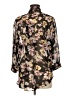 Leith Floral Black 3/4 Sleeve Blouse Size M - photo 2