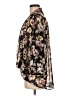 Leith Floral Black 3/4 Sleeve Blouse Size M - photo 5