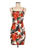 Shein Floral Orange Cocktail Dress Size 6 - photo 1