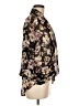 Leith Floral Black 3/4 Sleeve Blouse Size M - photo 4