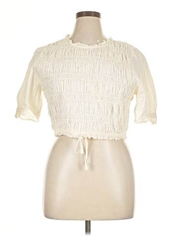 Apiece Apart Short Sleeve Blouse (view 1)