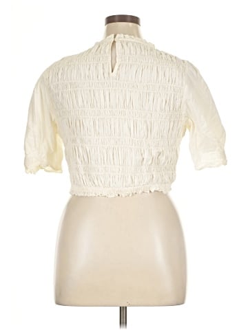 Apiece Apart Short Sleeve Blouse (view 2)
