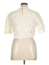 Apiece Apart Ivory Short Sleeve Blouse Size XL - photo 2