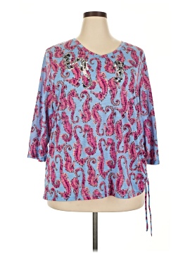Oncue Casual 3/4 Sleeve Blouse