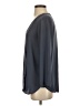 Ann Taylor 100% Polyester Gray Long Sleeve Blouse Size S - photo 5