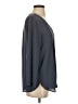 Ann Taylor 100% Polyester Gray Long Sleeve Blouse Size S - photo 4