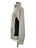Asics 100% Polyester Gray Track Jacket Size M - photo 5