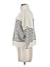 MNG Stripes Ivory Pullover Sweater Size M - photo 5