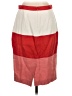 Boden Color Block Red Casual Skirt Size 4R - photo 2