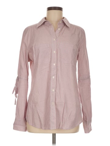 Max Studio Long Sleeve Button-Down Shirt (view 1)