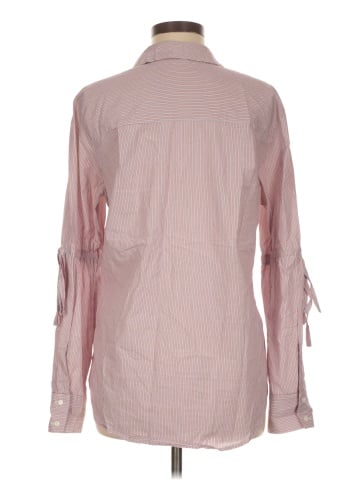 Max Studio Long Sleeve Button-Down Shirt (view 2)