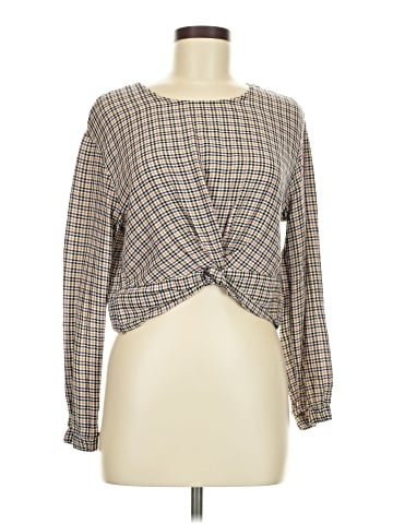 Bershka Long Sleeve Blouse (view 1)