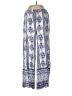 Lulus 100% Rayon Print Blue Casual Pants Size L - photo 1
