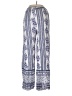 Lulus 100% Rayon Print Blue Casual Pants Size L - photo 2