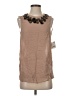 Zara Basic Tan Sleeveless Blouse Size XS - photo 1
