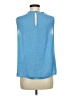 Halogen 100% Polyester Blue Sleeveless Blouse Size M - photo 2