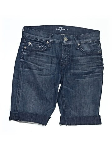 7 For All Mankind Denim Shorts (view 1)