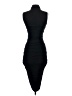 Bailey 44 Solid Black Cocktail Dress Size XS - photo 2
