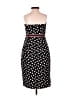 Maeve Polka Dots Black Cocktail Dress Size 8 - photo 2