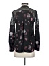 Chelsea28 100% Polyester Floral Black Long Sleeve Blouse Size XS - photo 2