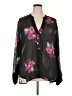 MYNT 1792 100% Polyester Black Long Sleeve Blouse Size 4X - photo 1