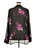 MYNT 1792 100% Polyester Black Long Sleeve Blouse Size 4X - photo 2