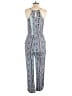 Tart 100% Viscose Paisley Blue Jumpsuit Size S - photo 2