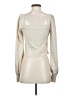 XLE 100% Polyester Ivory Long Sleeve Blouse Size S - photo 2