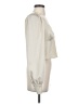 XLE 100% Polyester Ivory Long Sleeve Blouse Size S - photo 4