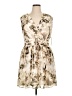 DKNY 100% Polyester Camo Tan Cocktail Dress Size 14 - photo 1