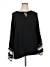 Lovely Melody 100% Polyester Black Long Sleeve Blouse Size XL - photo 1