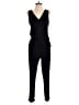 Lemon Tart Solid Black Jumpsuit Size S - photo 1
