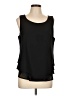 Paper Crane Black Sleeveless Blouse Size L - photo 1