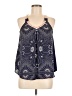 Rewind 100% Polyester Blue Tank Top Size M - photo 1