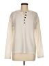 Unbranded Ivory Long Sleeve Henley Size M - photo 1