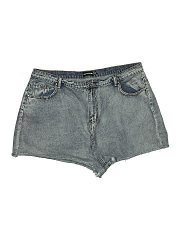 PrettyLittleThing Denim Shorts (view 1)
