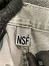 NSF 100% Cotton Chevron-herringbone Gray Jeans Size 30 waist - photo 7