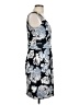 Express Floral Blue Casual Dress Size 12 - photo 4