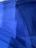 Unbranded 100% Polyester Solid Blue Cocktail Dress Size M (estimated) - photo 4