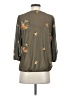 Fig and Flower Green 3/4 Sleeve Blouse Size S - photo 2