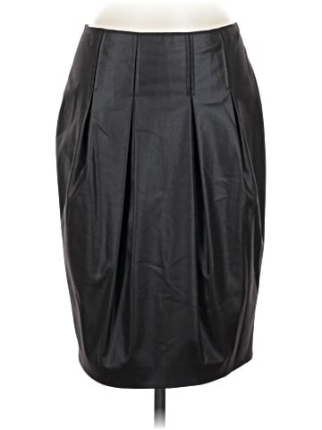 Magaschoni Faux Leather Skirt (view 1)