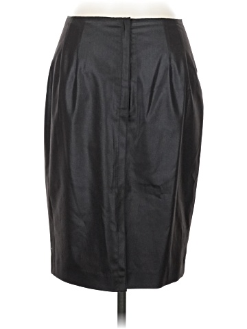 Magaschoni Faux Leather Skirt (view 2)