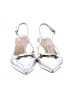 Sam Edelman Metallic Silver Heels Size 7 1/2 - photo 2