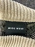 MIOU MUSE Animal Print Tan Pullover Sweater Size M - photo 7