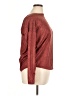 Unbranded Burgundy Long Sleeve Top Size XL (estimated) - photo 4