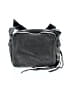 ALLSAINTS 100% Leather Gray Black Leather Shoulder Bag One size - photo 3